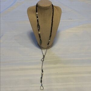 Silpada 💋SPECIAL💋 Black Beaded Lariat Necklace